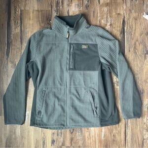 Gray Full-Zip Jacket